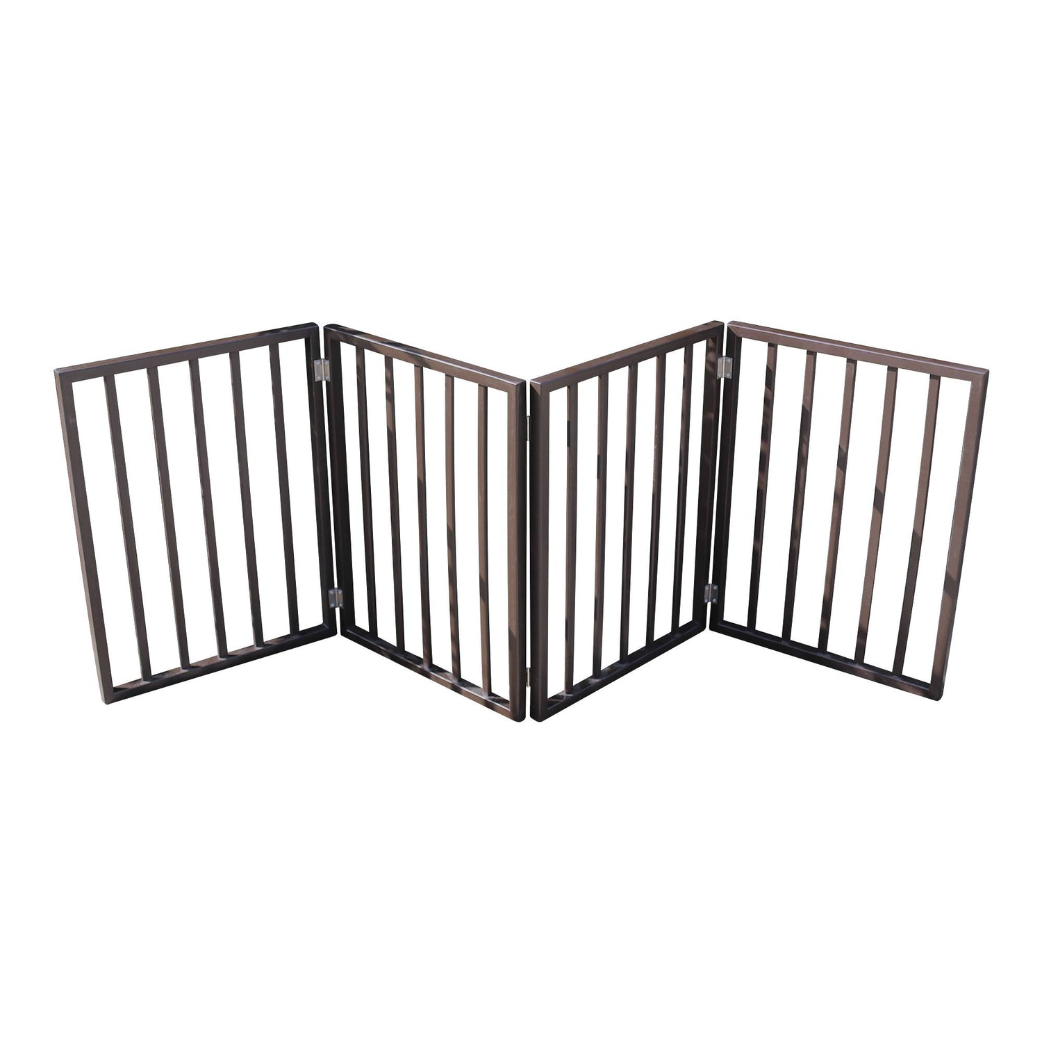 Pet Gate - Dog Gate For Doorways,Stairs Or House-standing, Folding